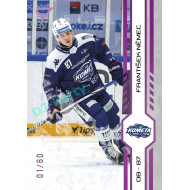 2024/25 Sportzoo ELH Play Off #390 František Němec Purple Iceberg xx/60