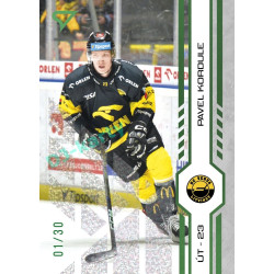 2024/25 Sportzoo ELH Play Off #386 Pavel Kordule Green Glitter xx/30