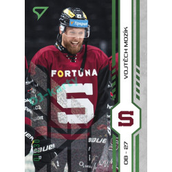2024/25 Sportzoo ELH Play Off #377 Vojtěch Mozík Green Glitter xx/30