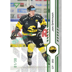 2024/25 Sportzoo ELH Play Off #388 Jan Šprynar Green Glitter xx/30
