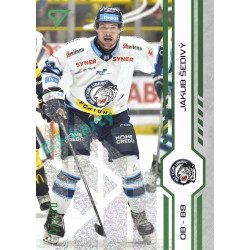 2024/25 Sportzoo ELH Play Off #406 Jakub Šedivý Green Glitter xx/30
