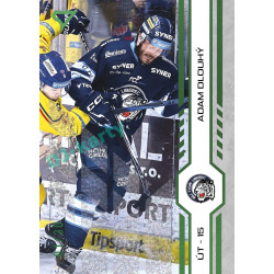2024/25 Sportzoo ELH Play Off #407 Adam Dlouhý Green Glitter xx/30