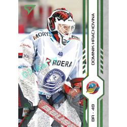 2024/25 Sportzoo ELH Play Off #418 Dominik Hrachovina Green Glitter xx/30