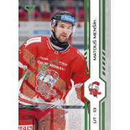 2024/25 Sportzoo ELH Play Off #431 Matouš Menšík Green Glitter xx/30
