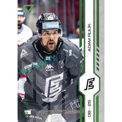 2024/25 Sportzoo ELH Play Off #434 Adam Rulík Green Glitter xx/30