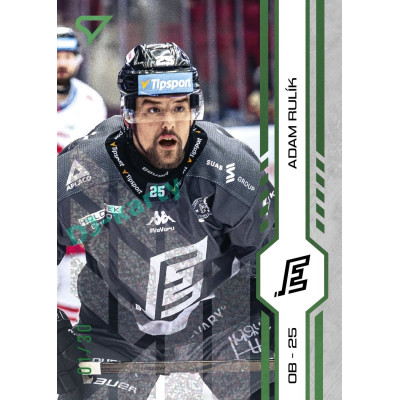 2024/25 Sportzoo ELH Play Off #434 Adam Rulík Green Glitter xx/30