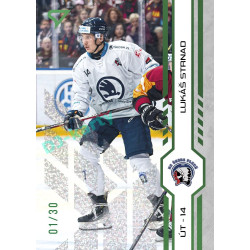 2024/25 Sportzoo ELH Play Off #443 Lukáš Strnad Green Glitter xx/30