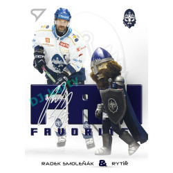 2024/25 Sportzoo ELH Play Off #FF-14 Radek Smoleňák & Rytíř Fan Favorites