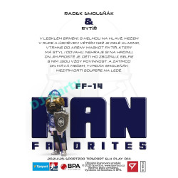 2024/25 Sportzoo ELH Play Off #FF-14 Radek Smoleňák & Rytíř Fan Favorites