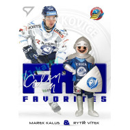 2024/25 Sportzoo ELH Play Off #FF-09 Marek Kalus & Rytíř Vítek Fan Favorites