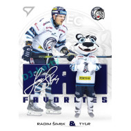 2024/25 Sportzoo ELH Play Off #FF-07 Radim Šimek & Tygr Fan Favorites
