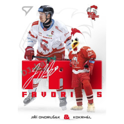 2024/25 Sportzoo ELH Play Off #FF-10 Jiří Ondrušek & Kokrhél Fan Favorites