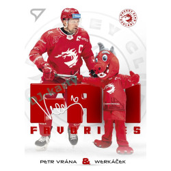 2024/25 Sportzoo ELH Play Off #FF-01 Petr Vrána & Werkáček Fan Favorites