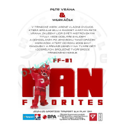 2024/25 Sportzoo ELH Play Off #FF-01 Petr Vrána & Werkáček Fan Favorites