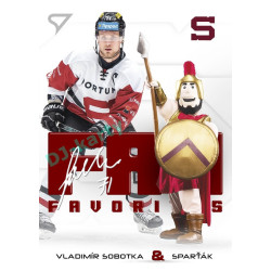 2024/25 Sportzoo ELH Play Off #FF-04 Vladimír Sobotka & Sparťák Fan Favorites