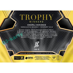 2024/25 Sportzoo ELH Play Off #TW-5 Ondřej Beránek Trophy Winners