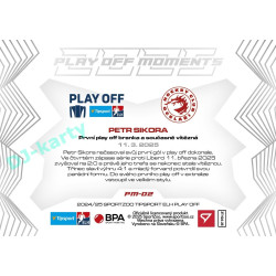 2024/25 Sportzoo ELH Play Off #PM-02 Petr Sikora Play Off Moments