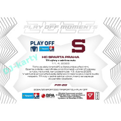 2024/25 Sportzoo ELH Play Off #PM-20 HC Sparta Praha Play Off Moments