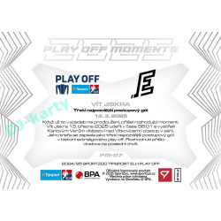 2024/25 Sportzoo ELH Play Off #PM-07 Vít Jiskra Play Off Moments