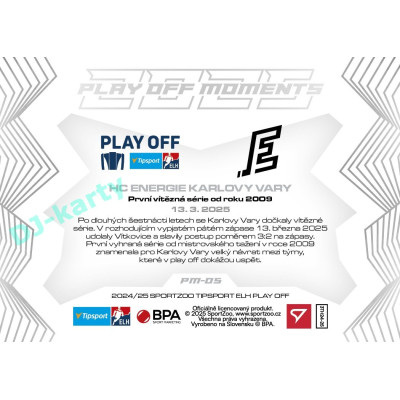 2024/25 Sportzoo ELH Play Off #PM-05 HC Energie Karlovy Vary Play Off Moments