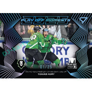 2024/25 Sportzoo ELH Play Off #PM-01 Tomáš Fořt Play Off Moments Blue xx/25