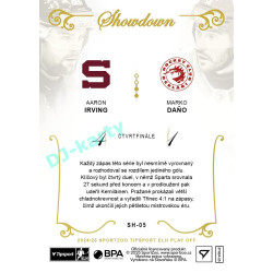 2024/25 Sportzoo ELH Play Off #SH-05 Aaron Irving vs. Marko Daňo Showdown
