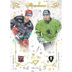 2024/25 Sportzoo ELH Play Off #SH-06 Ryan Dmowski vs. Dominik Lakatoš Showdown Goldenstars xx/50