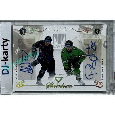 2024/25 Sportzoo ELH Play Off #SHS-MS Adam Měchura / Pavol Skalický Showdown Dual Auto 05/15