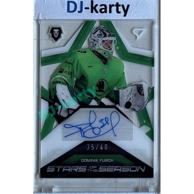 2024/25 Sportzoo ELH Play Off #SS-FU Dominik Furch Stars of the Season Auto 35/40
