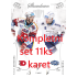 2024/25 Sportzoo ELH Play Off kompletní set 11ks Showdown