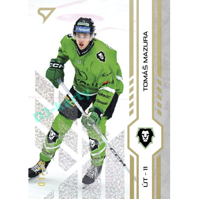 2024/25 Sportzoo ELH Play Off #445 Tomáš Mazura Golden Glow xx/10