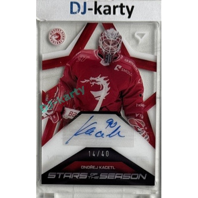 2024/25 Sportzoo ELH Play Off #SS-OK Ondřej Kacetl Stars of the Season Auto 14/40