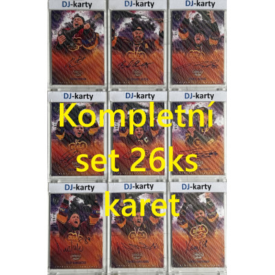 2024/25 Maxa Liga Update kompletní set CHAMPIONS Signature 26ks karet