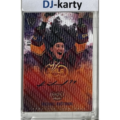 2024/25 Maxa Liga #AS-25 Michael Koštoval Champions Signature 03/10