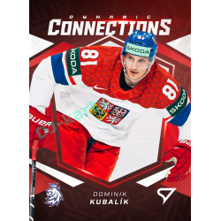 2025 Sportzoo Hokejové ČESKO #DC-03 Martin Havlát / Dominik Kubalík Dynamic Connections 3D