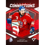 2025 Sportzoo Hokejové ČESKO #DC-07 Jan Kovář / Daniel Voženílek Dynamic Connections 3D