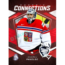 2025 Sportzoo Hokejové ČESKO #DC-11 Ondřej Pavelec / Michal Neuvirth Dynamic Connections 3D