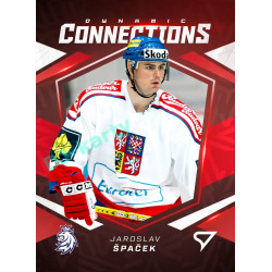 2025 Sportzoo Hokejové ČESKO #DC-16 Jaroslav Špaček / David Špaček Dynamic Connections 3D