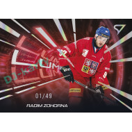2025 Sportzoo Hokejové ČESKO #LS-27 Radim Zohorna Luminous Red xx/49