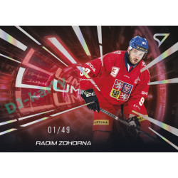2025 Sportzoo Hokejové ČESKO #LS-27 Radim Zohorna Luminous Red xx/49