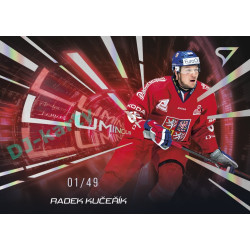 2025 Sportzoo Hokejové ČESKO #LS-09 Radek Kučeřík Luminous Red xx/49