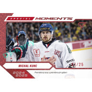 2025 Sportzoo Hokejové ČESKO #SM-15 Michal Kunc Special Moments Limited 12/25