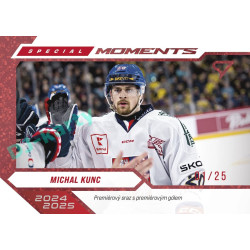 2025 Sportzoo Hokejové ČESKO #SM-15 Michal Kunc Special Moments Limited 12/25