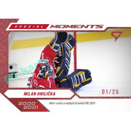 2025 Sportzoo Hokejové ČESKO #SM-17 Milan Hnilička Special Moments Limited 08/25