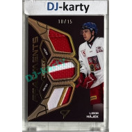 2025 Sportzoo Hokejové ČESKO #JF-LH Libor Hájek Jersey Fragments Level 3 10/15