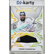 2025 Sportzoo Hokejové ČESKO #BFS-TK Tomáš Kundrátek Blade Force Auto 19/20