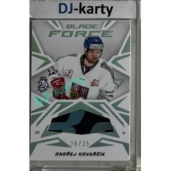 2025 Sportzoo Hokejové ČESKO #BF-OK Ondřej Kovařčík Blade Force 16/35