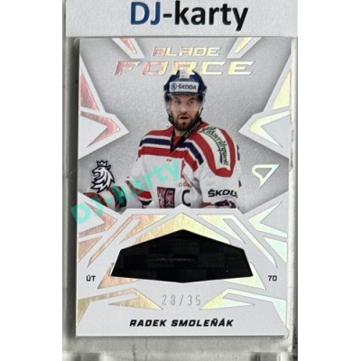 2025 Sportzoo Hokejové ČESKO #BF-RS Radek Smoleňák Blade Force 28/35