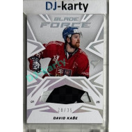 2025 Sportzoo Hokejové ČESKO #BF-DK David Kaše Blade Force 28/35