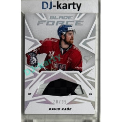 2025 Sportzoo Hokejové ČESKO #BF-DK David Kaše Blade Force 28/35